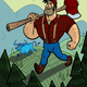 Illustration for article titled If Paul Bunyan Was Known for Handling a Large Axe...
